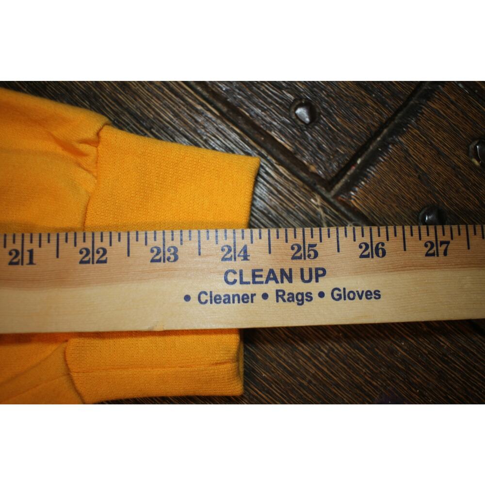 Champion Eco Fleece Marquette University Sweatshirt XXL Yellow Vintage sweater - Picture 8 of 10